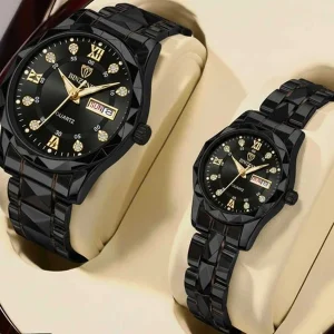Couple Watch - Full Black