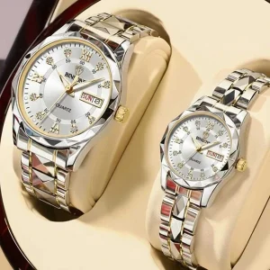 Couple Watch - Silver